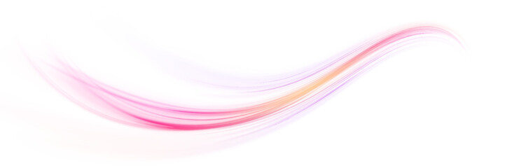 Fototapete - Abstract background in blue and purple neon lines in PNG format. Glow luminous glitter shimmer trail.  Sport car is made of polygons, lines and connected dots.
