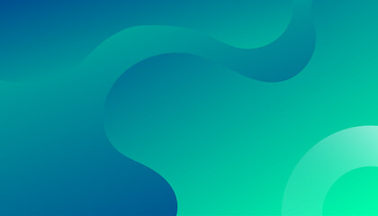 Blue green abstract background. Vector illustration