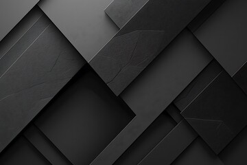 Abstract Black and Grey Geometric Pattern