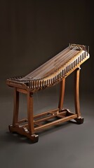 Canvas Print - Traditional Korean Zither Instrument.