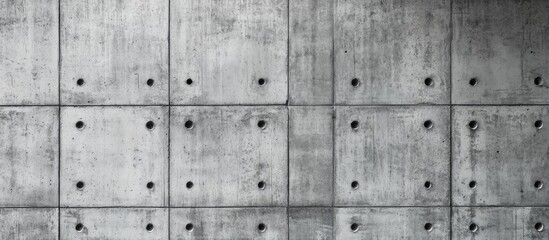 Fototapete - Concrete wall texture pattern background featuring copy space