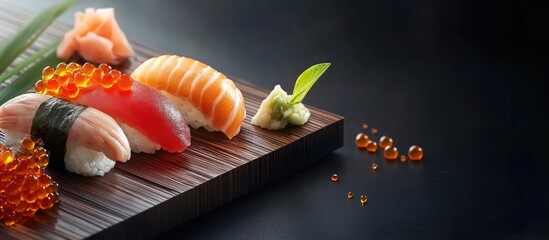 Aufkleber - Japanese gourmet specialty from Nagoya Hitsumabushi. with copy space image. Place for adding text or design