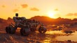 © predator - Mars Rover at Sunset