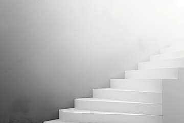 Wall Mural - subtle gradient from white to soft grey with a minimal texture for a clean, modern background