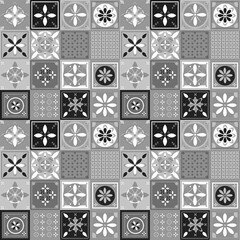 black and white pattern