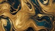 © RORON - gold ink liquid background