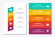 © Khvost - Infographic design template with place for your data. Vector illustration.