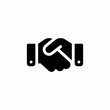 © Nijat - handshake greeting deal icon vector