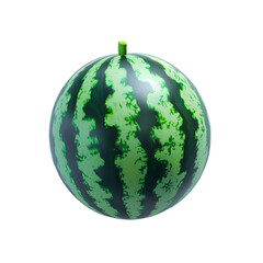 Poster - a watermelon isolated on transparent png