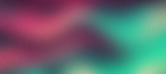 Poster - Textured background with a gradient of green and pink hues