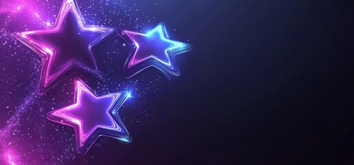 Wall Mural - night sky with dark nebula, supernova explosion, and magical galactic stars in space