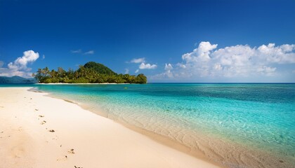 Canvas Print - beach with sky