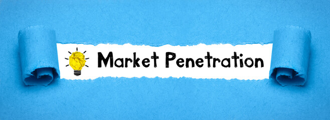 Canvas Print - Market Penetration	