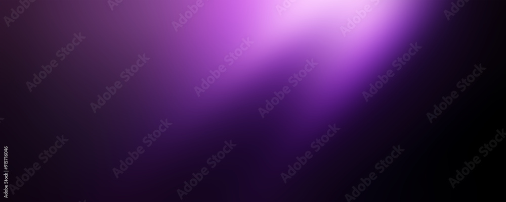 Abstract purple blurred background with a gradient light rays and ...
