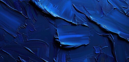 Abstract Background, cobalt blue with textured tonal layers, adding depth and sophistication to the visual.