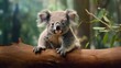 © Egriva - Cute Koala on a Branch