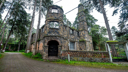 Old house in Popo Park, Mexico