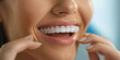 © AMA STUDIO - Closeup of a smile with teeth alignment braces
