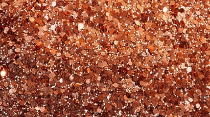 Sticker - Copper Glitter Texture