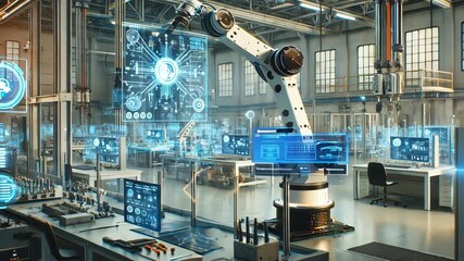 industrial robot automation with advanced technology