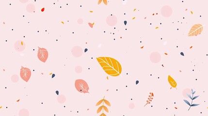 Poster - Autumn seamless pattern 