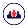 © Brandmaker artist - hammer, judge, time, hammer judge icon