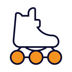 roller skating, shoe, wheel, shoe wheel, roller skate icon