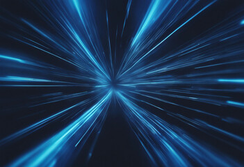 Abstract modern blue background science futuristic energy technology concept Digital image of light