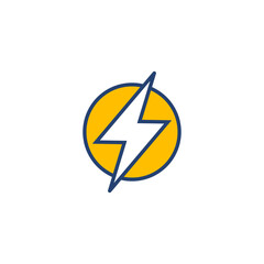 Sticker - Power icon vector. Power Switch Icon. Electric power