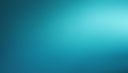 Poster - cerulean blue mint gradient noisy grain background texture