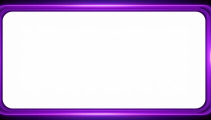 Sticker - purple border header and footer