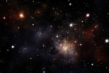 Wall Mural - beautiful big space explosion in universe. abstract background with shining stars and milky way. gal