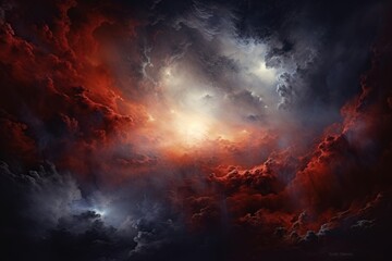 Wall Mural - beautiful big space explosion in universe. abstract background with shining stars and milky way. gal