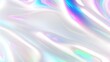 © Color Mix - Holographic background seamless trendy iridescent light foil texture. Soft holographic pastel unicorn marble background pattern. Modern pearlescent blurry abstract swirl illustration.
