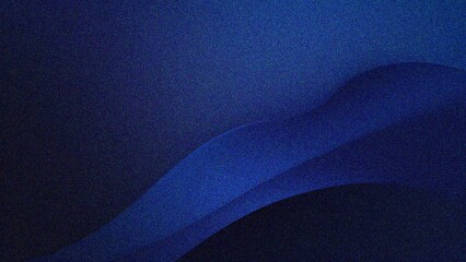 blue abstract gradient background grain texture effect dark vibrant color flow wave copy space