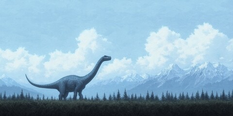  Charming depictions of dinosaurs and their environment highlighting the playful side of nature