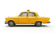 © kristina - vintage yellow taxi car, isolated on a white background, evoking nostalgia and the charm of classic transportation, ideal for themes related to travel, retro style, and urban culture.