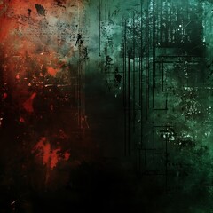 Wall Mural - Abstract grunge textured background. With different color patterns