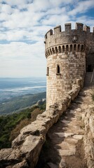 Sticker - Architectural Features in a Fortress  