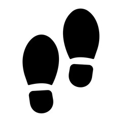 Sticker - footprint Solid icon