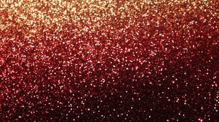 Wall Mural - Red and Gold glitter background