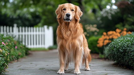 Wall Mural - portrait of a dog