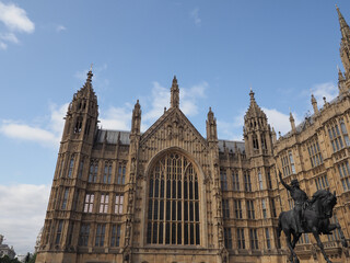 Canvas Print - Westminster Hall at the Parliament in London