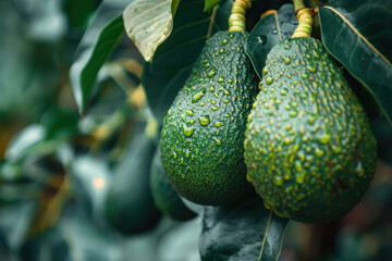 Canvas Print - Avocado branch