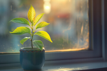 Wall Mural - Avocado plant