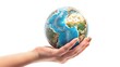 © Ariep - Hand Holding a Globe Representing Our Planet