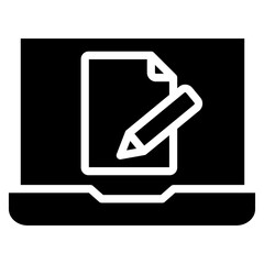 Poster - Text Editor Icon Element For Design