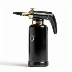 Wall Mural - Black and gold spray bottle.