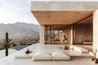 © D3ll.Maccaroni - Minimalist house by the desert