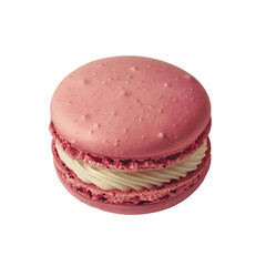 macaroons desserts on a transparent background